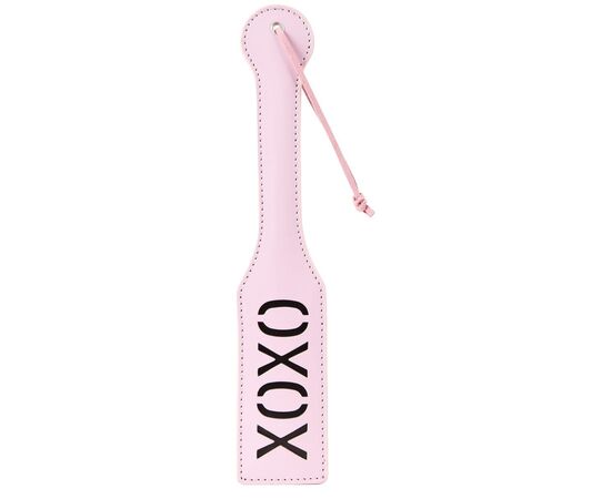 Розовый пэддл с надписью XOXO Paddle - 32 см., фото 