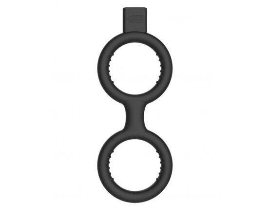 Кольцо с электростимуляцией E-Stimulation Cock Ring with Ballstrap, фото 