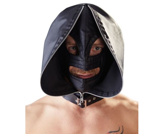Двухслойный шлем-маска с отверстиями для глаз и рта, фото 
