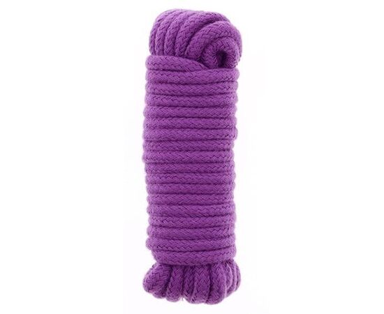 Фиолетовая веревка для связывания BONDX LOVE ROPE - 5 м., фото 
