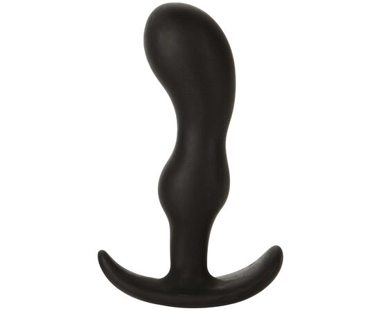 Черная анальная пробка для ношения Mood Naughty 2 4.5" Silicone - 11,4 см., фото 