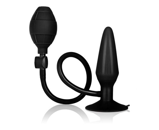 Чёрный анальный расширитель Booty Call Booty Pumper Medium - 11,5 см., фото 