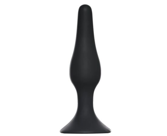 Анальная пробка Lola Toys Slim Anal Plug XL - 15,5 см., Цвет: черный, фото 