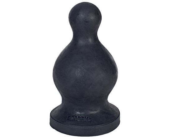 Чёрная анальная втулка XXL для фистинга - 20,55 см., фото 