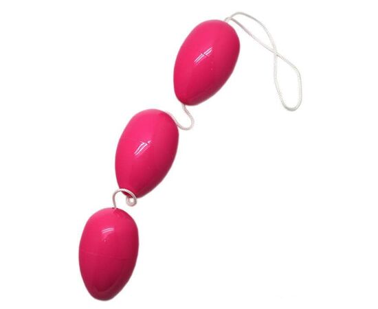 Розовые анально-вагинальные шарики, фото 