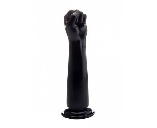 Чёрный кулак для фистинга Fisting Power Fist - 32,5 см., фото 