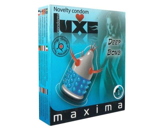 Презерватив LUXE Maxima "Глубинная бомба" - 1 шт., фото 