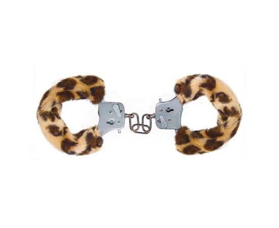 Наручники с леопардовым мехом Furry Fun Cuffs Leopard, фото 