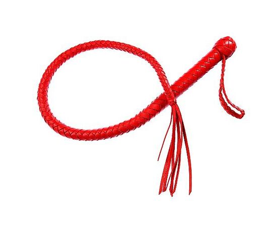Однохвостная красная плеть - 70 см., фото 