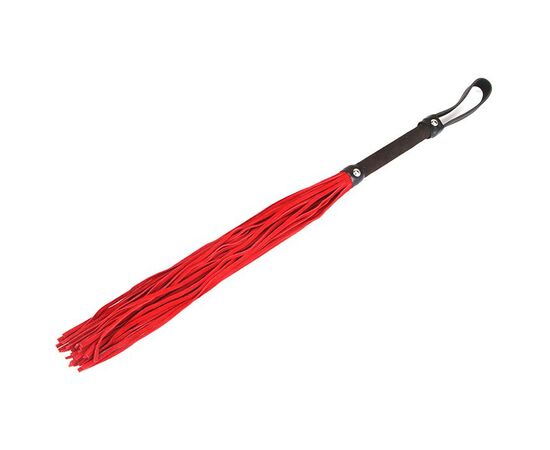 Мягкая плеть c красными шнурами Soft Red Lash - 81,5 см., фото 
