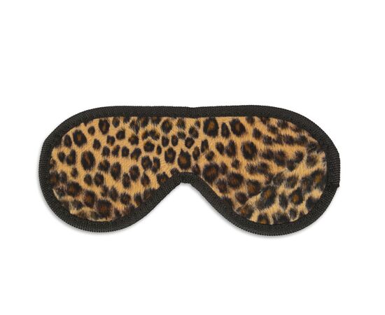 Закрытая маска леопардовой расцветки, фото 