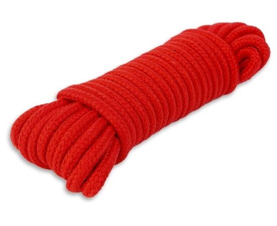 Красная веревка для связывания - 10 м., фото 
