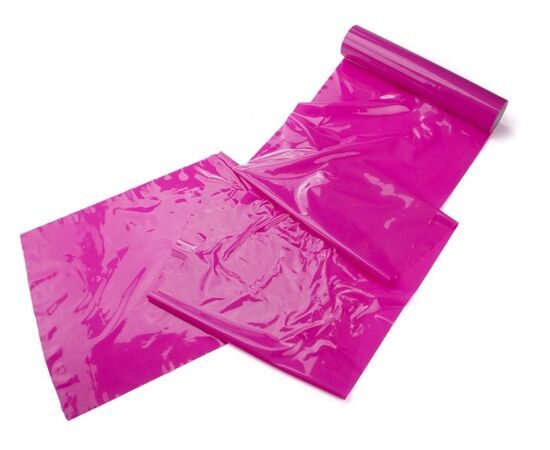 Розовая широкая лента для тела Body Bondage Tape - 20 м., фото 