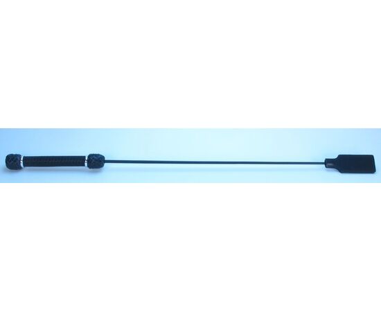 Чёрный профессиональный стек с тисненной ручкой - 73 см., фото 
